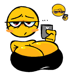 Big Boobed Emoji Girl