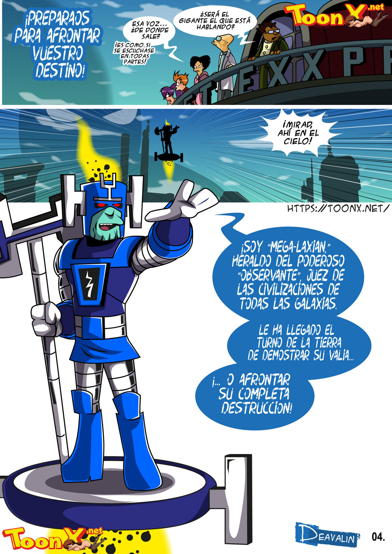 Futurama - Orgía Para Salvar la Tierra   - Ongoing page 5 full