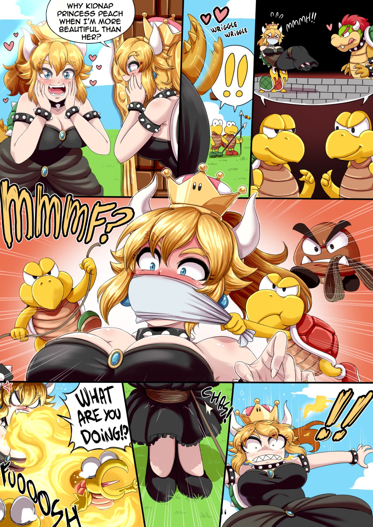 Bowsette hentai manga фото 9