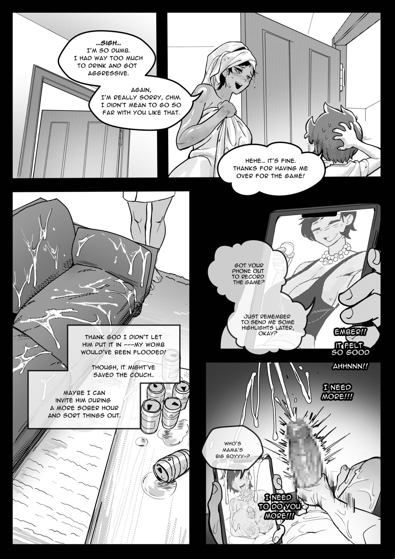 Ember and Avira's MONKEY MAYHEM UNLEASHED page 7 full