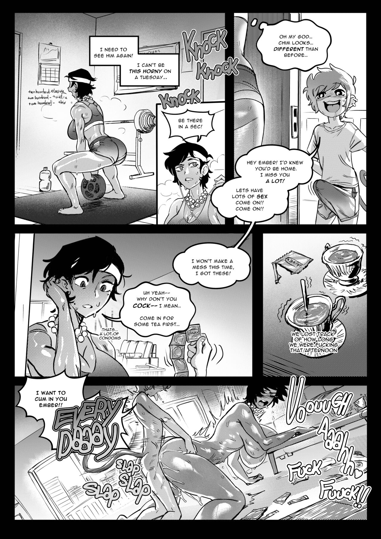 Ember and Avira's MONKEY MAYHEM UNLEASHED page 8 full