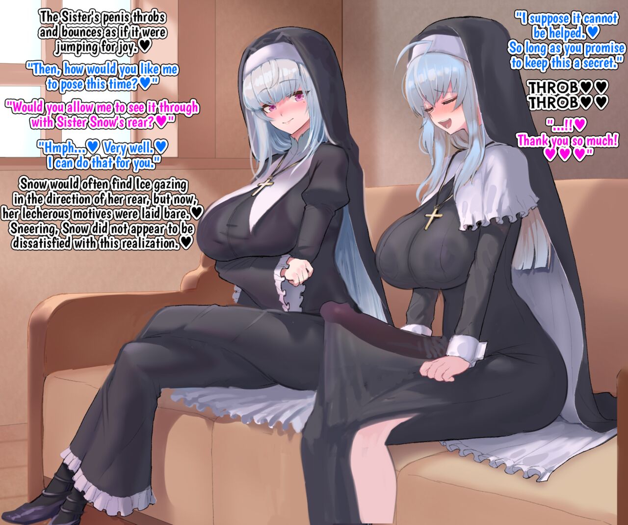 Futanari Sister no Kokuhaku | Futanari Nun's Confessions page 2 full