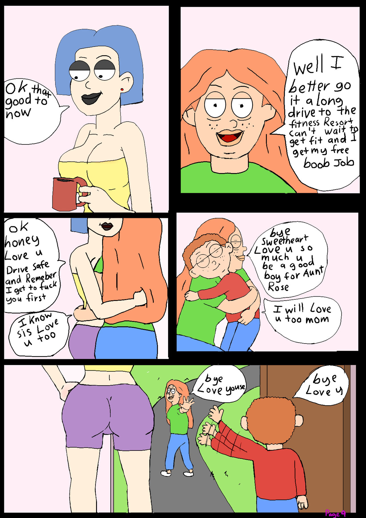 staying at my aunt page 10 full
