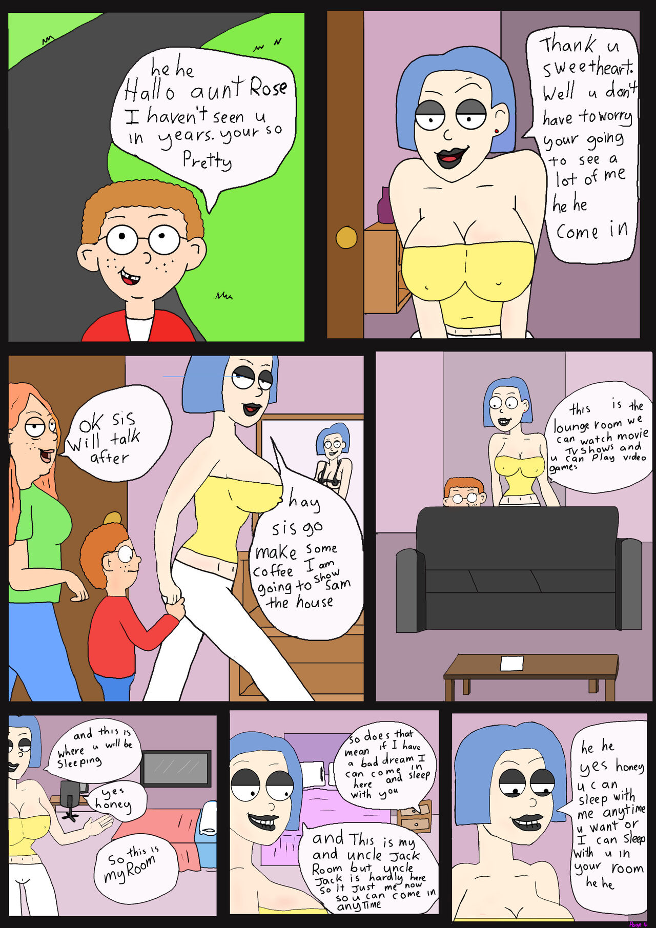 staying at my aunt page 5 full