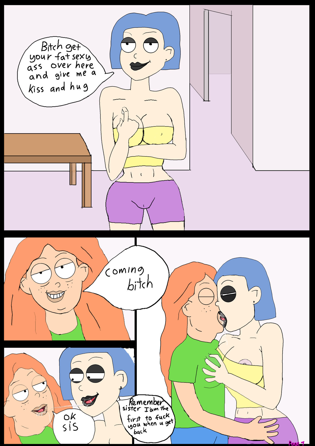 staying at my aunt page 8 full
