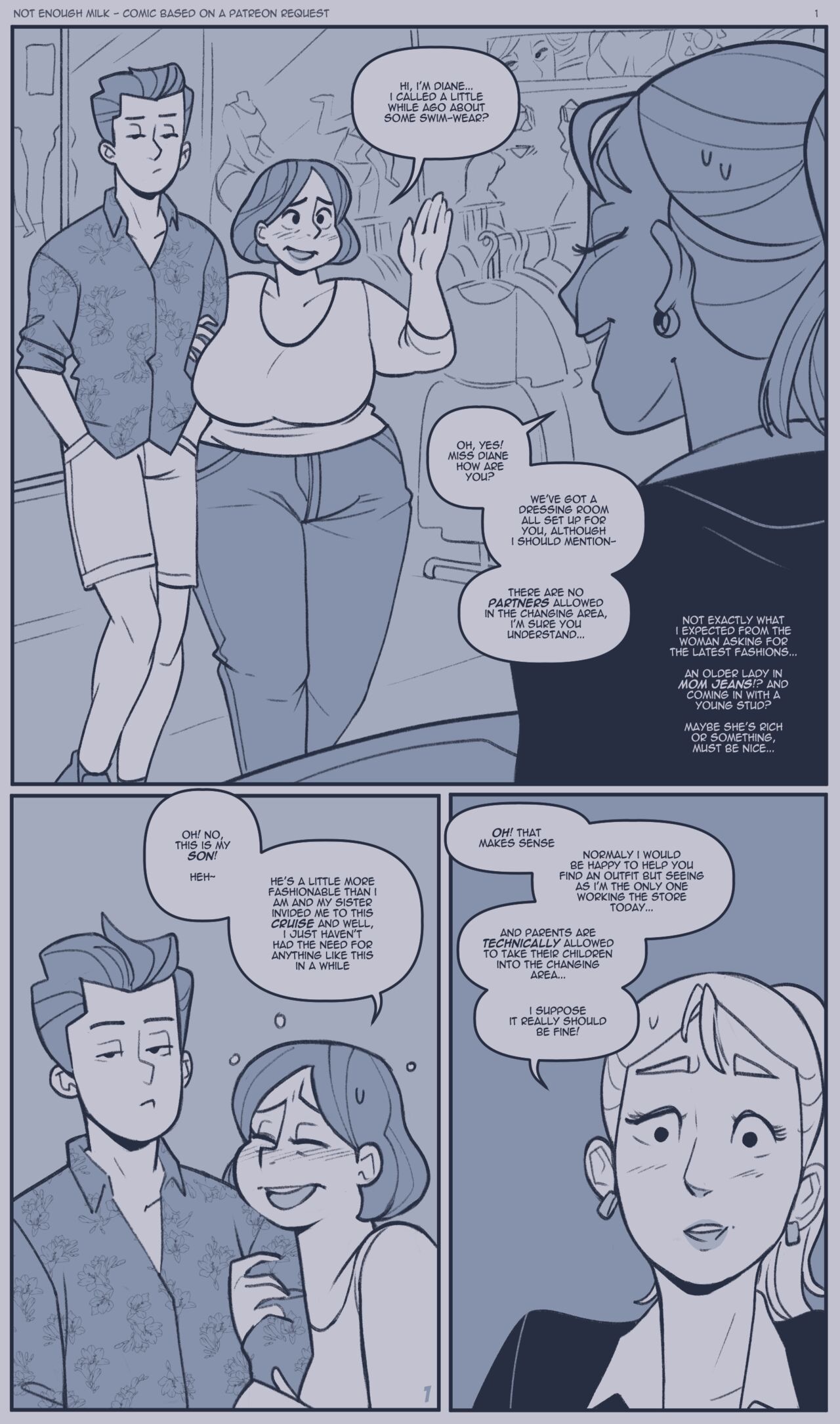 Swimsuit Shopping page 1 full