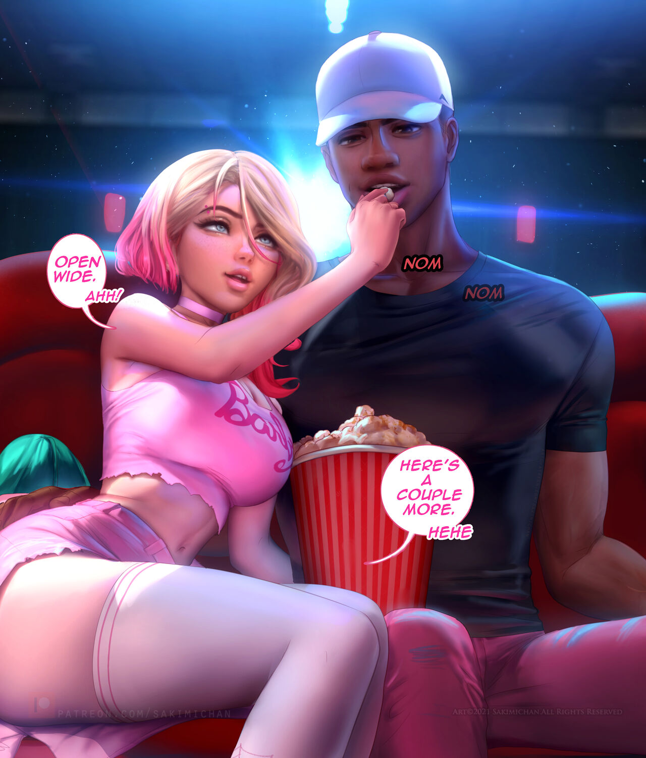 Spidey-Couple Movie Date page 8 full
