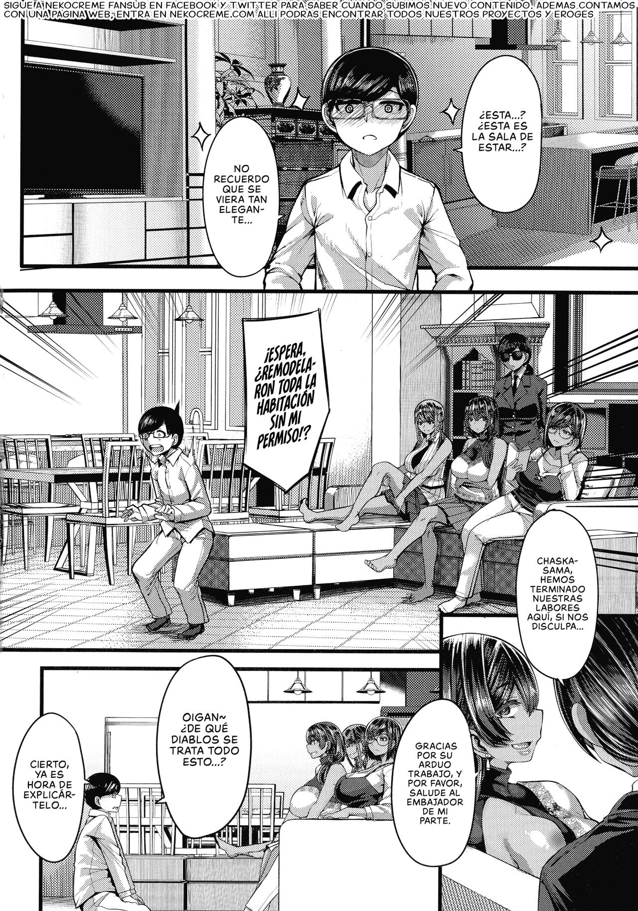 Kasshoku Hime to Himitsu no Keiyaku | Un Contrato Secreto con las Princesas de Piel de Olivo page 7 full