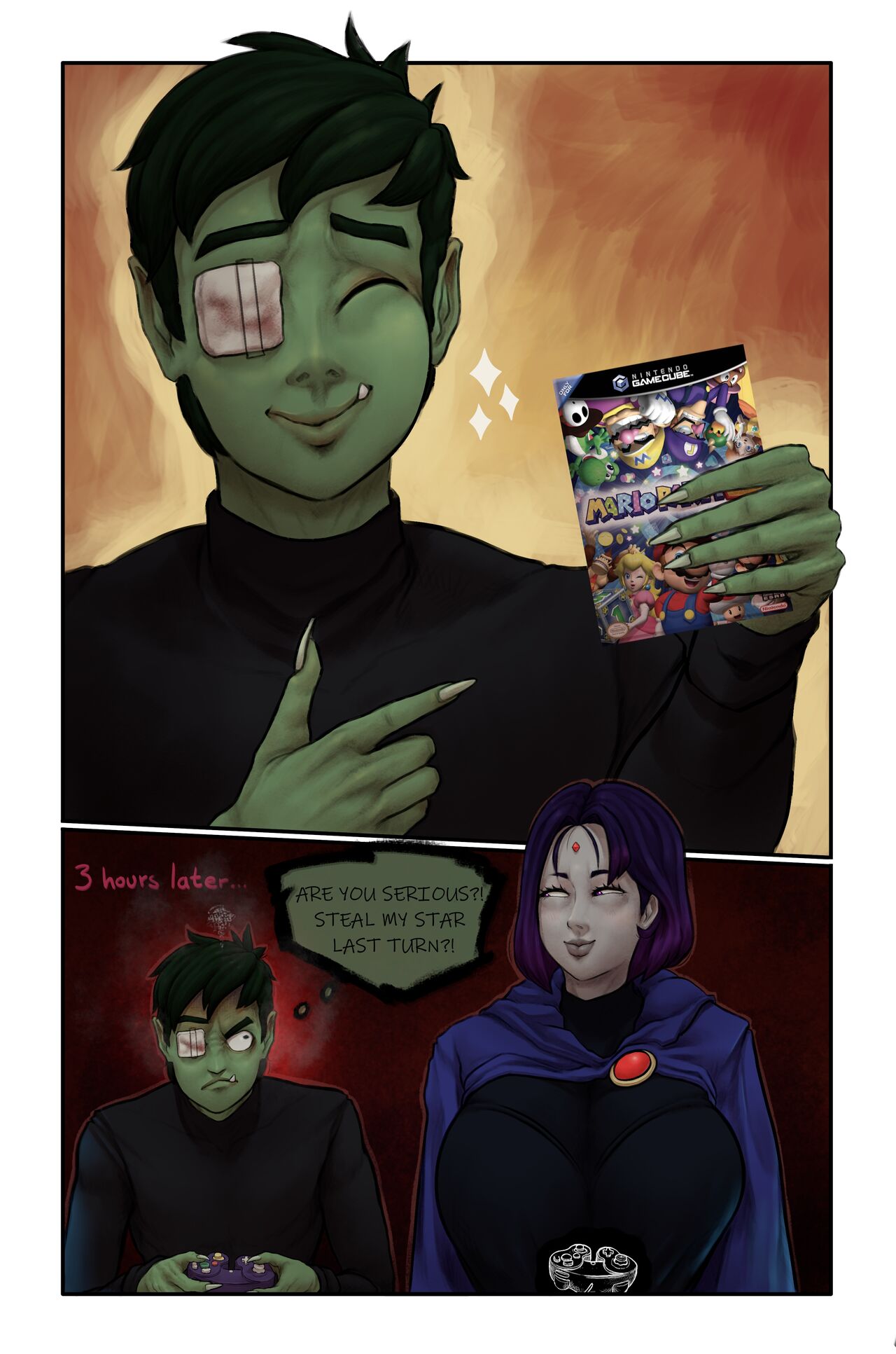 Raven doesn't smile / Vengeance day  + Extras page 9 full