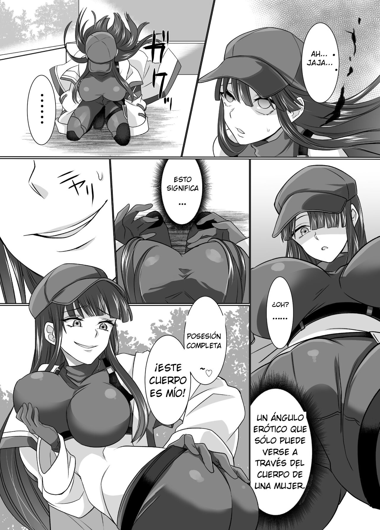 Comiket de Hyoui! BlueArch Dosukebe Cosplayer o Nottori Take Out | ¡Poseído en el Comiket! Tomando el Cuerpo de una Cosplayer Lasciva y Lujuriosa page 4 full