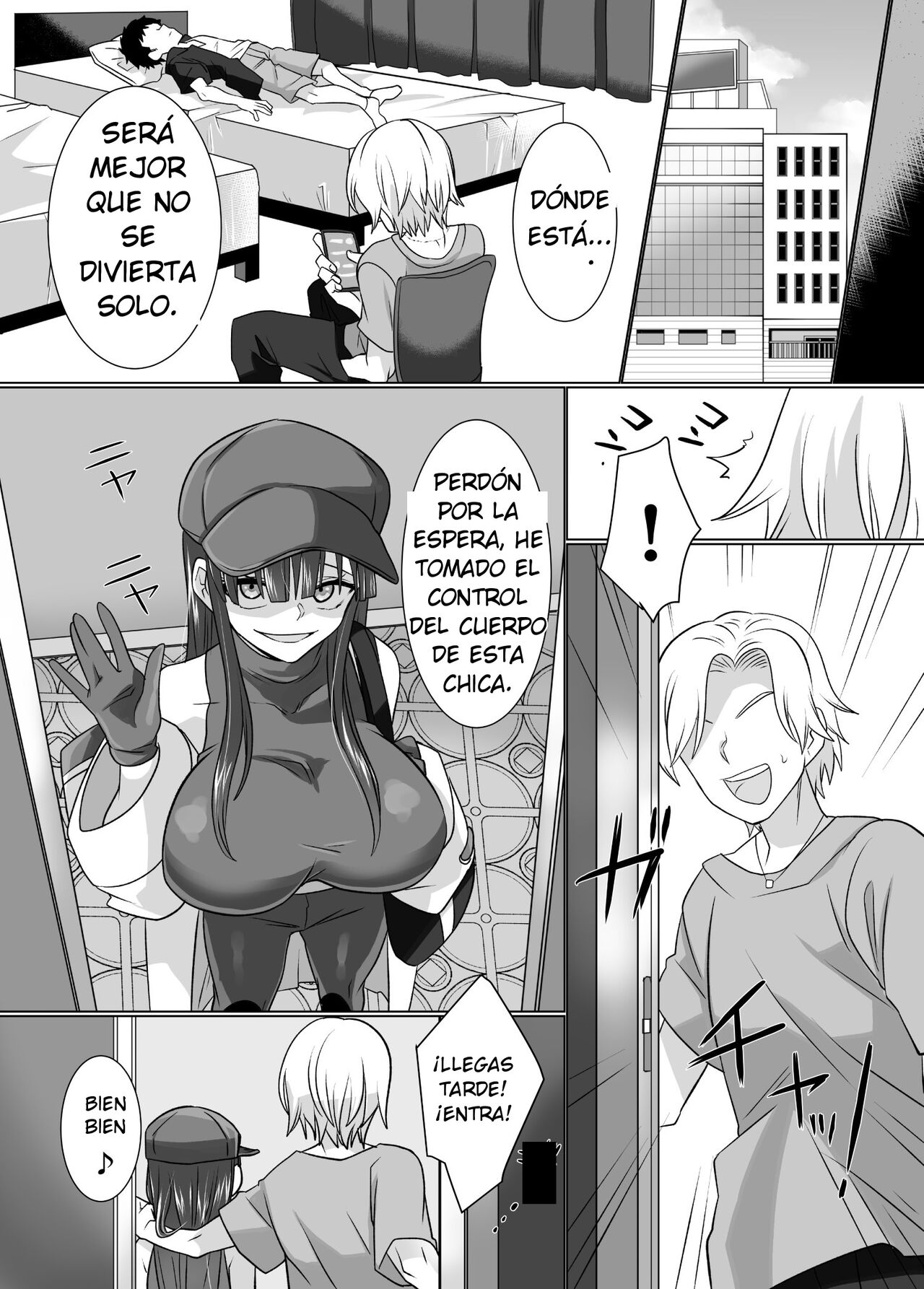 Comiket de Hyoui! BlueArch Dosukebe Cosplayer o Nottori Take Out | ¡Poseído en el Comiket! Tomando el Cuerpo de una Cosplayer Lasciva y Lujuriosa page 6 full
