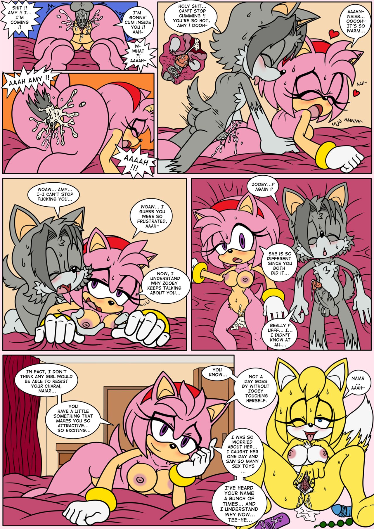 Naiar's Misadventures - Chapter 4 - Amy Rose  ENGLISH page 10 full