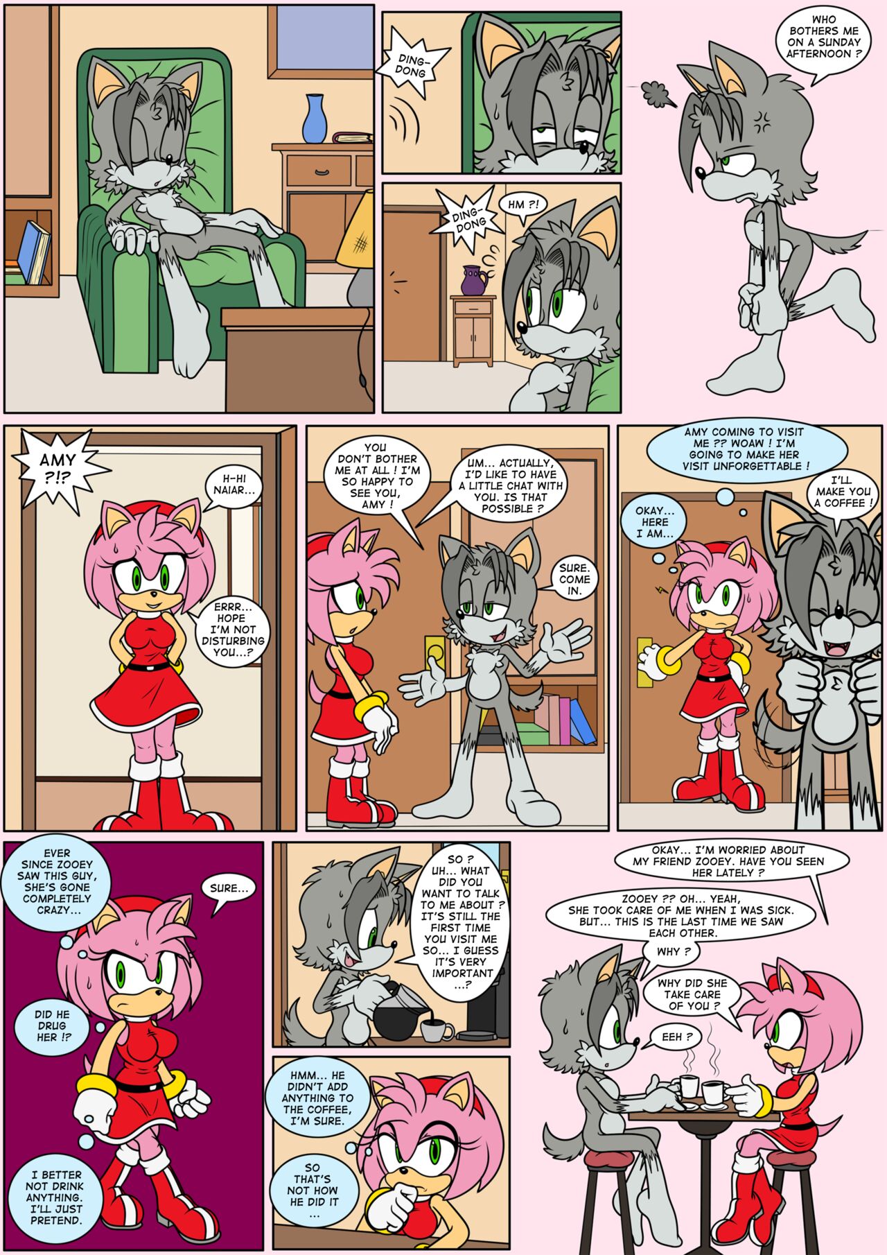 Naiar's Misadventures - Chapter 4 - Amy Rose  ENGLISH page 2 full