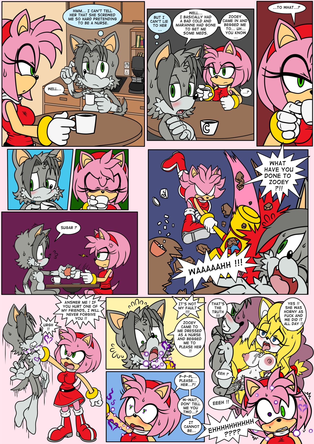 Naiar's Misadventures - Chapter 4 - Amy Rose  ENGLISH page 3 full