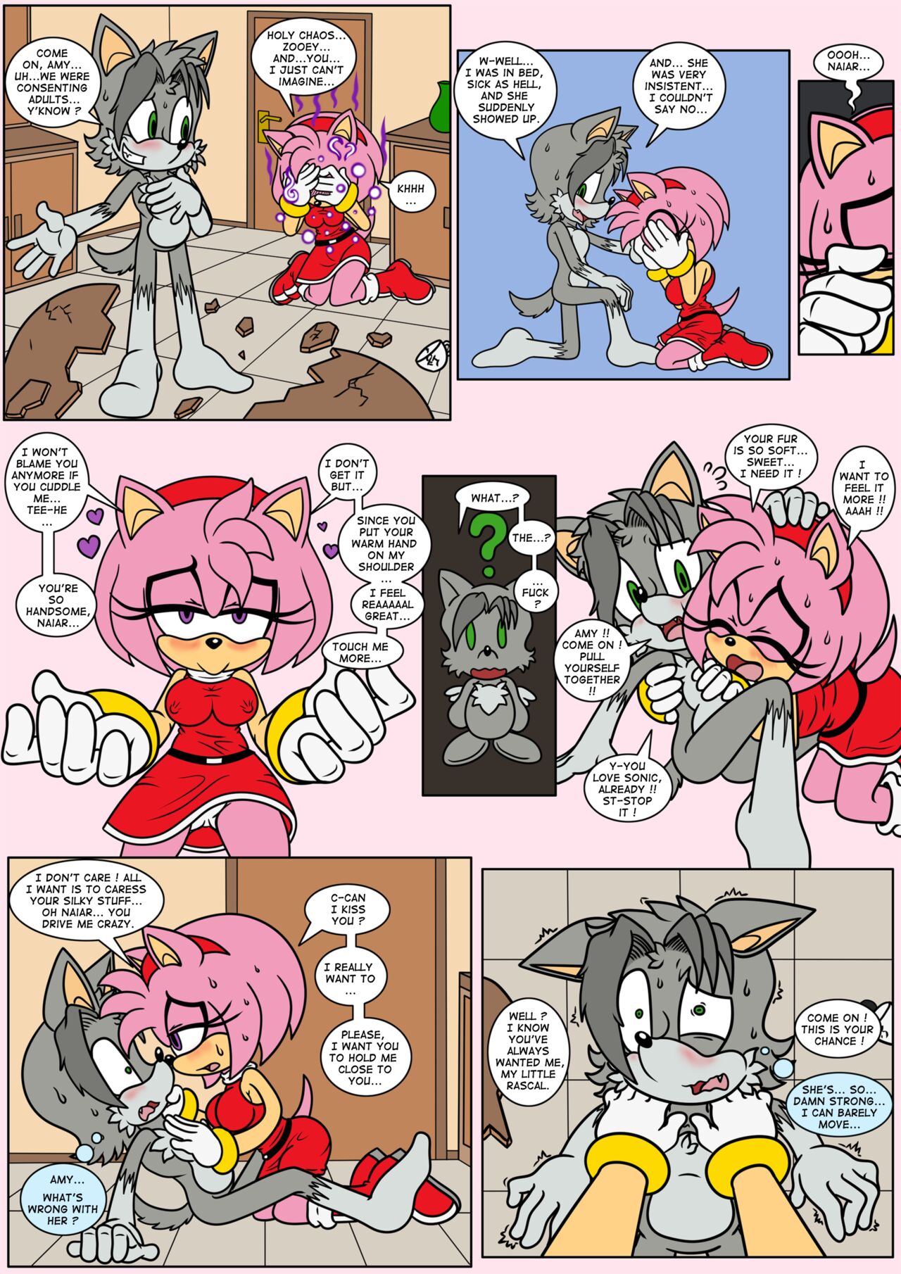 Naiar's Misadventures - Chapter 4 - Amy Rose  ENGLISH page 4 full