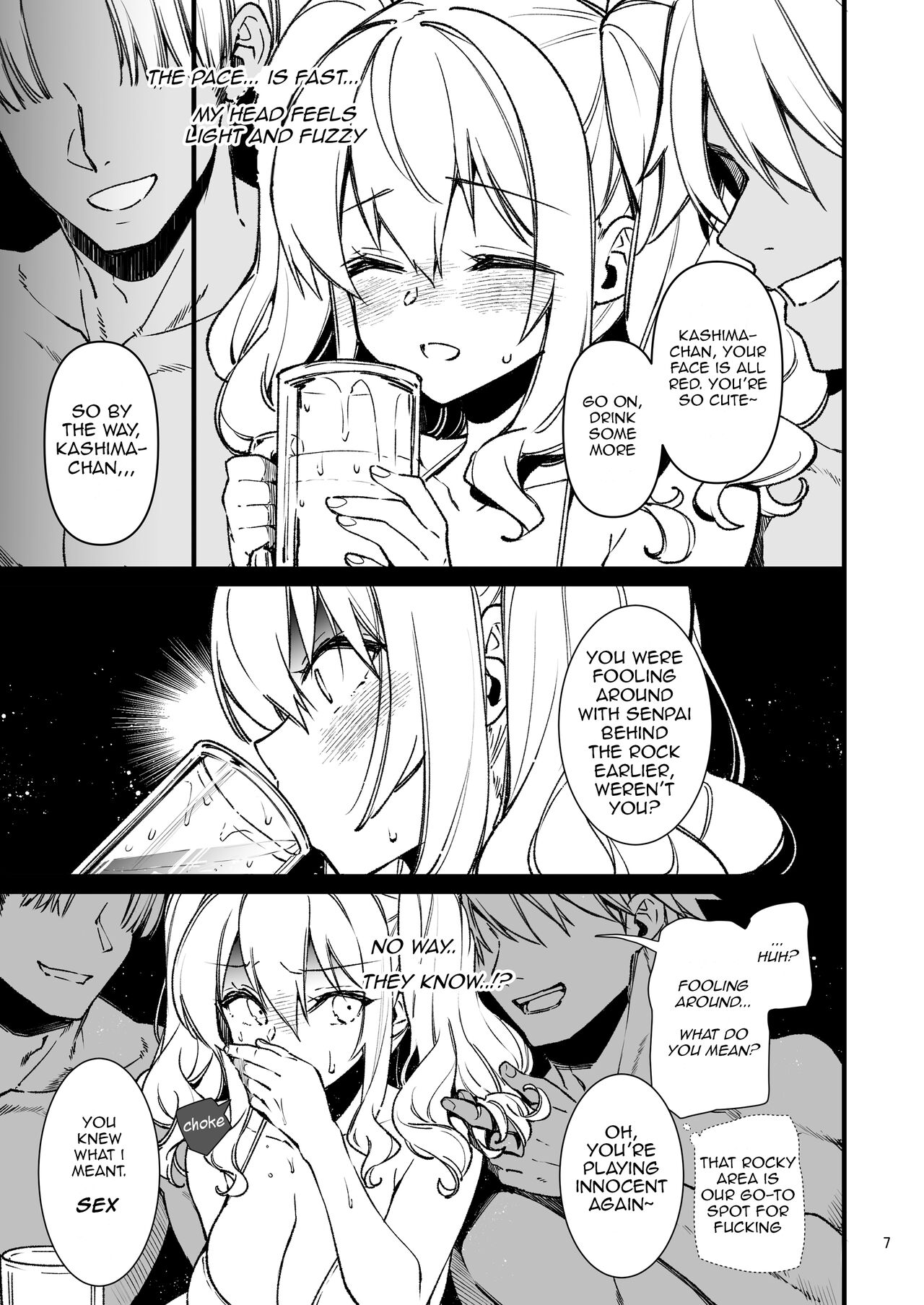 Shitsuren Kashima no Natsuyasumi 2 | Heart-broken Kashima's Summer Vacation 2 page 6 full