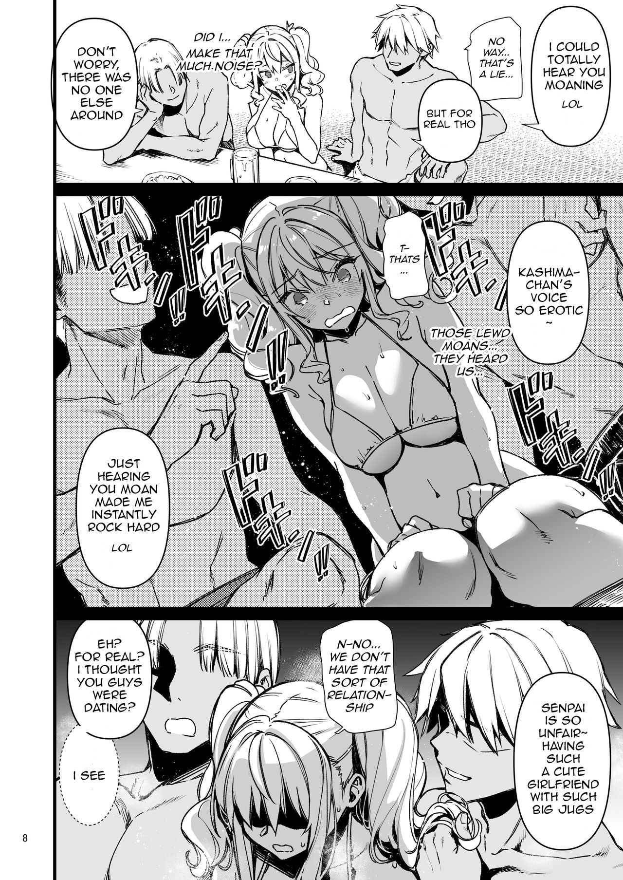 Shitsuren Kashima no Natsuyasumi 2 | Heart-broken Kashima's Summer Vacation 2 page 7 full