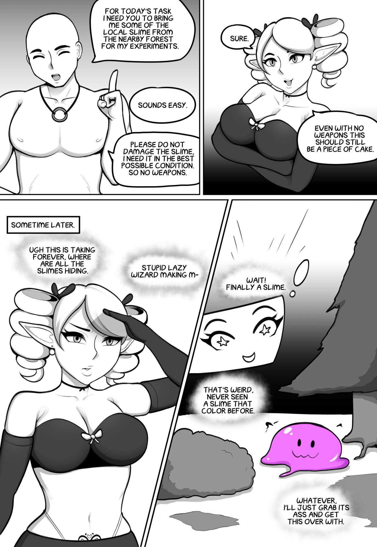 Bratty Elf page 8 full