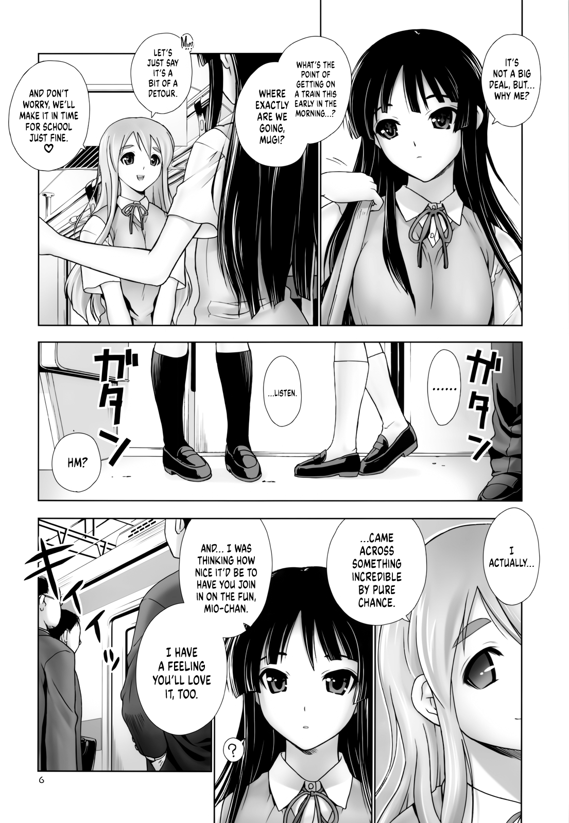 Mio-Mugi Train Molestation | MIO-MUGi Densya Chikan page 6 full