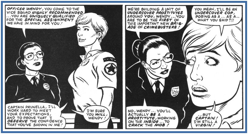 Wendy Whitebread, Undercover Slut No.1 page 6 full