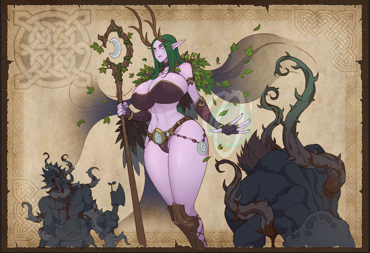 Frog Priest & Arch Drui page 1 full