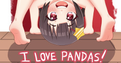 Komekko's Panda Panties