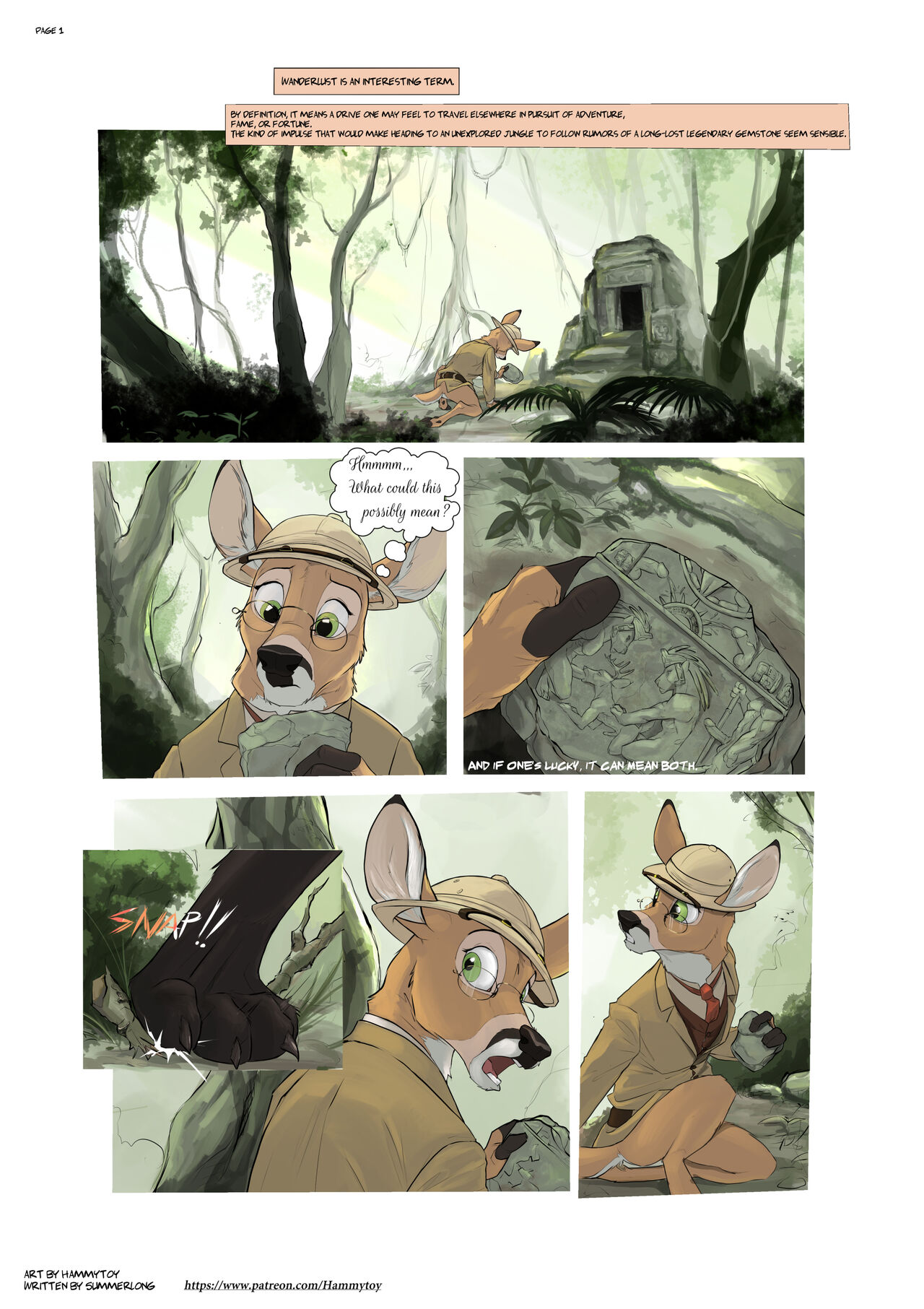 Hart of Darkness page 1 full