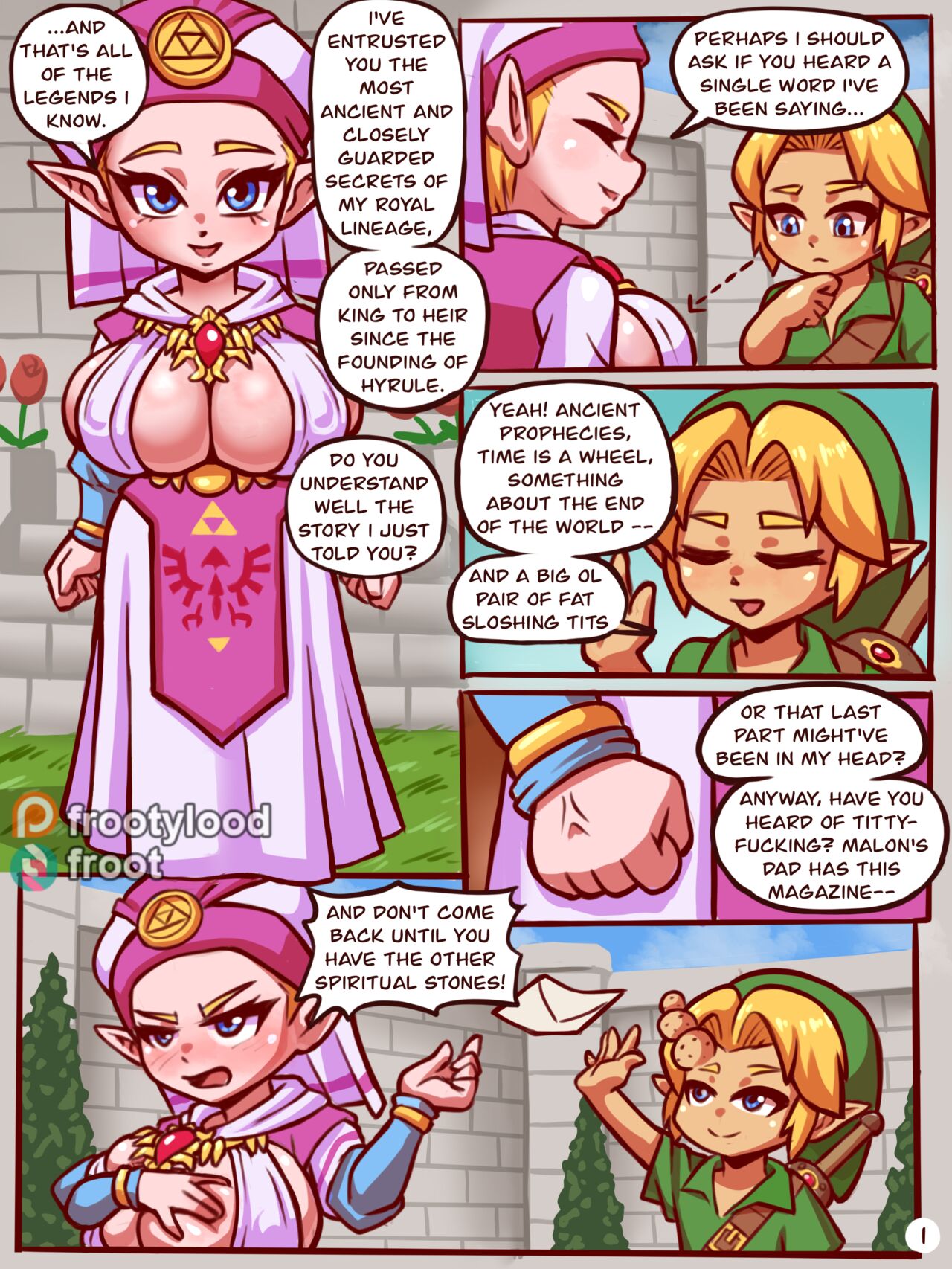 Orgasms of Time page 1 full