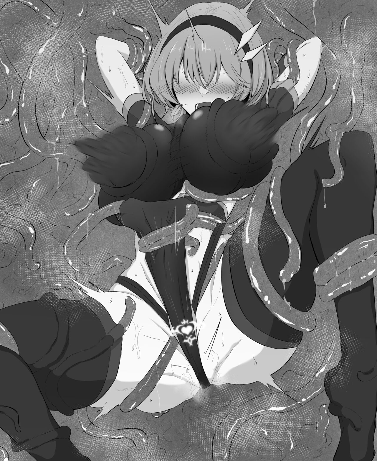 Kazusa-chan VS Shokushu Seibutsu page 6 full