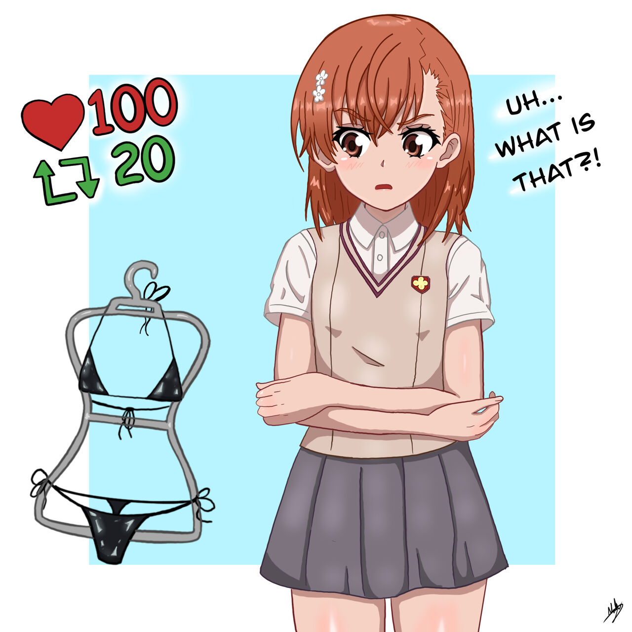 Misaka Strip Gameo page 1 full