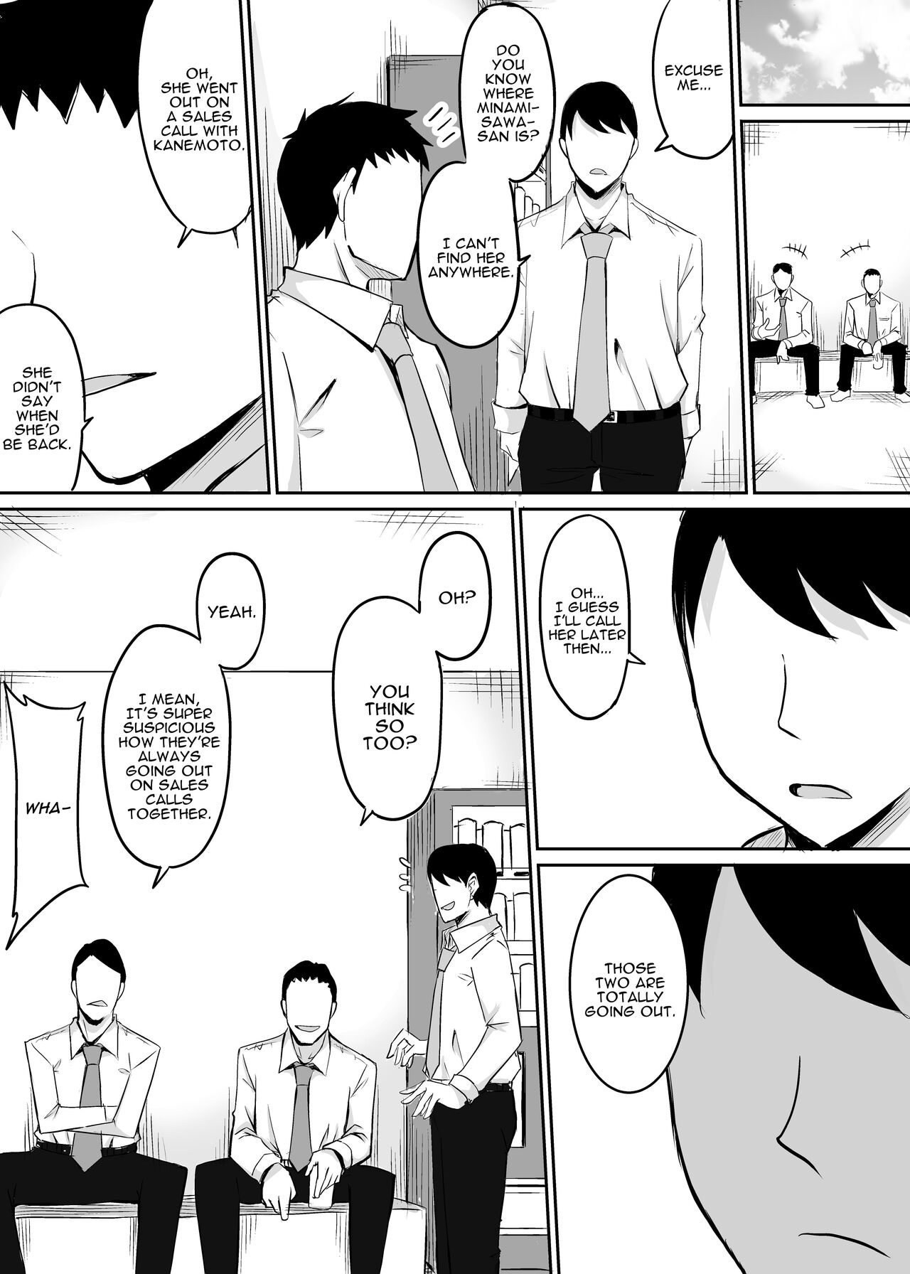 Akogare no Onna Joushi ga Douryou no Charao ni Otosareru Hanashi | The Boss I Have a Crush on was Corrupted by a Playboy page 9 full