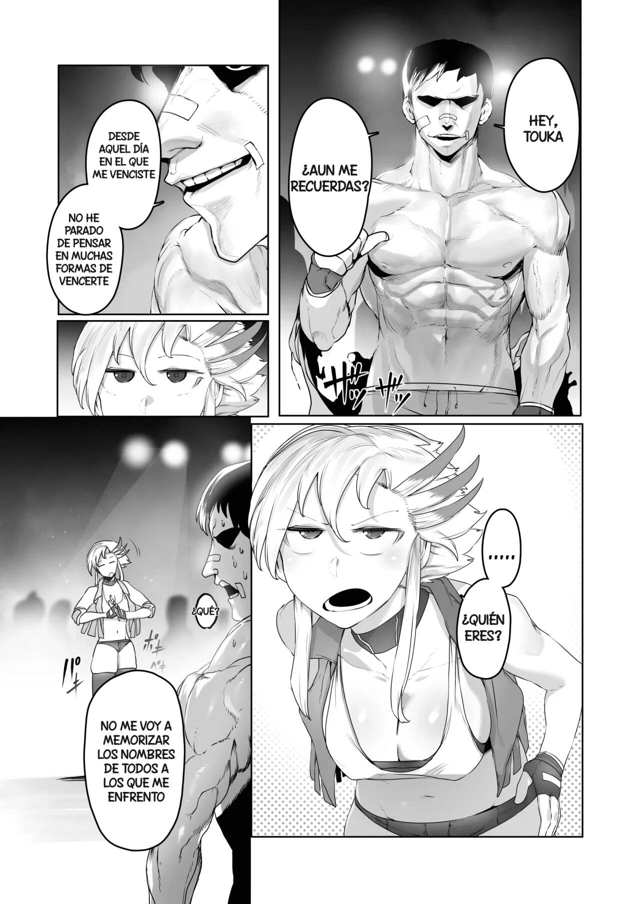 Kakutou Rape -Saikyou Shoujo Touka ga Okasareta Hi- page 6 full