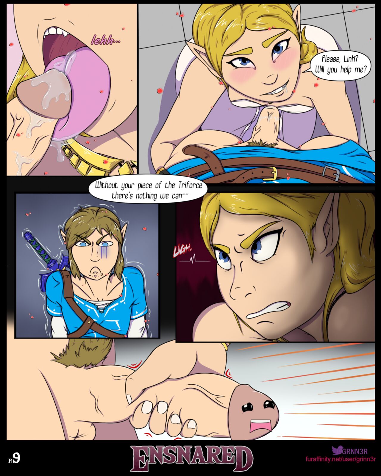 Ensnared page 10 full