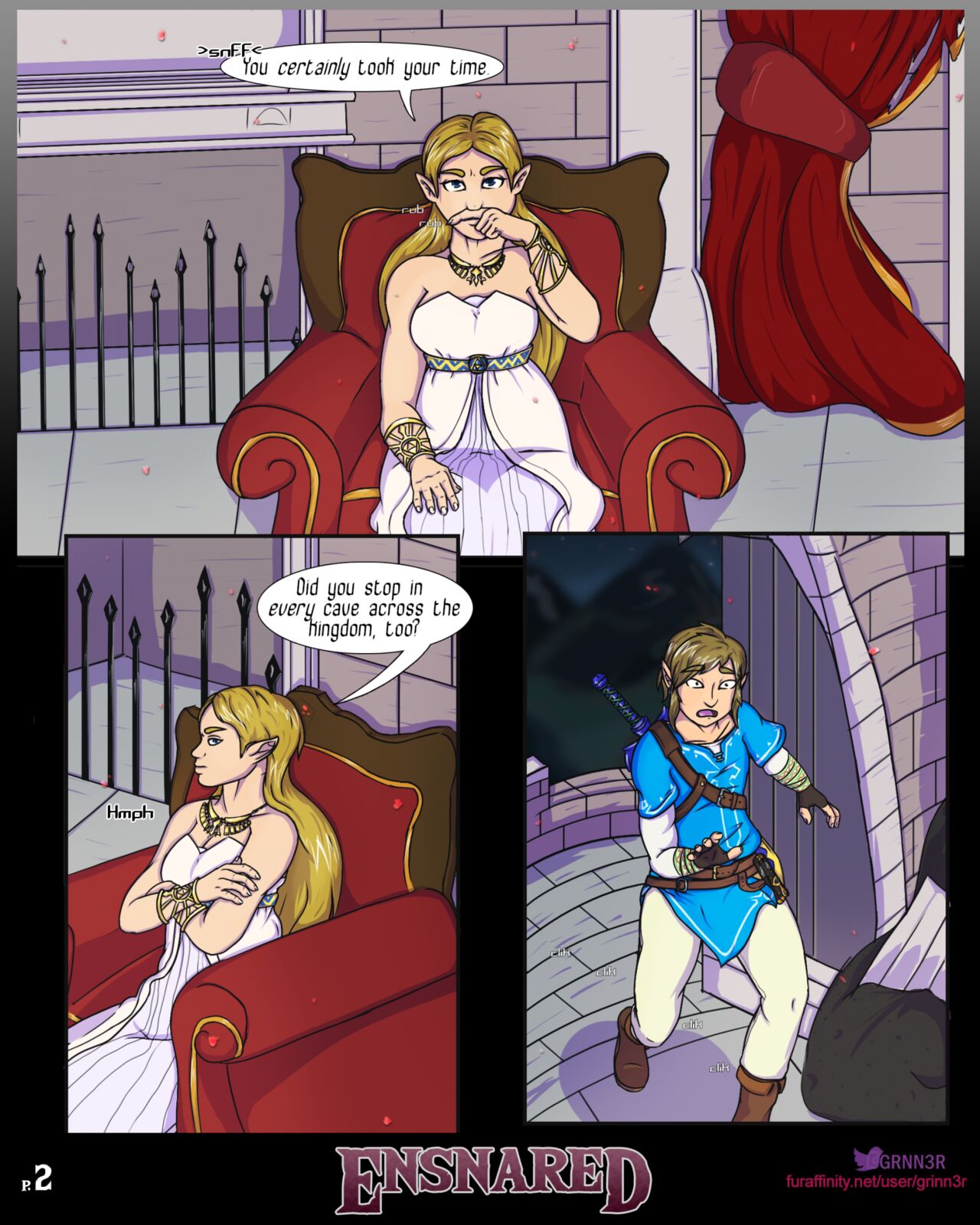 Ensnared page 3 full