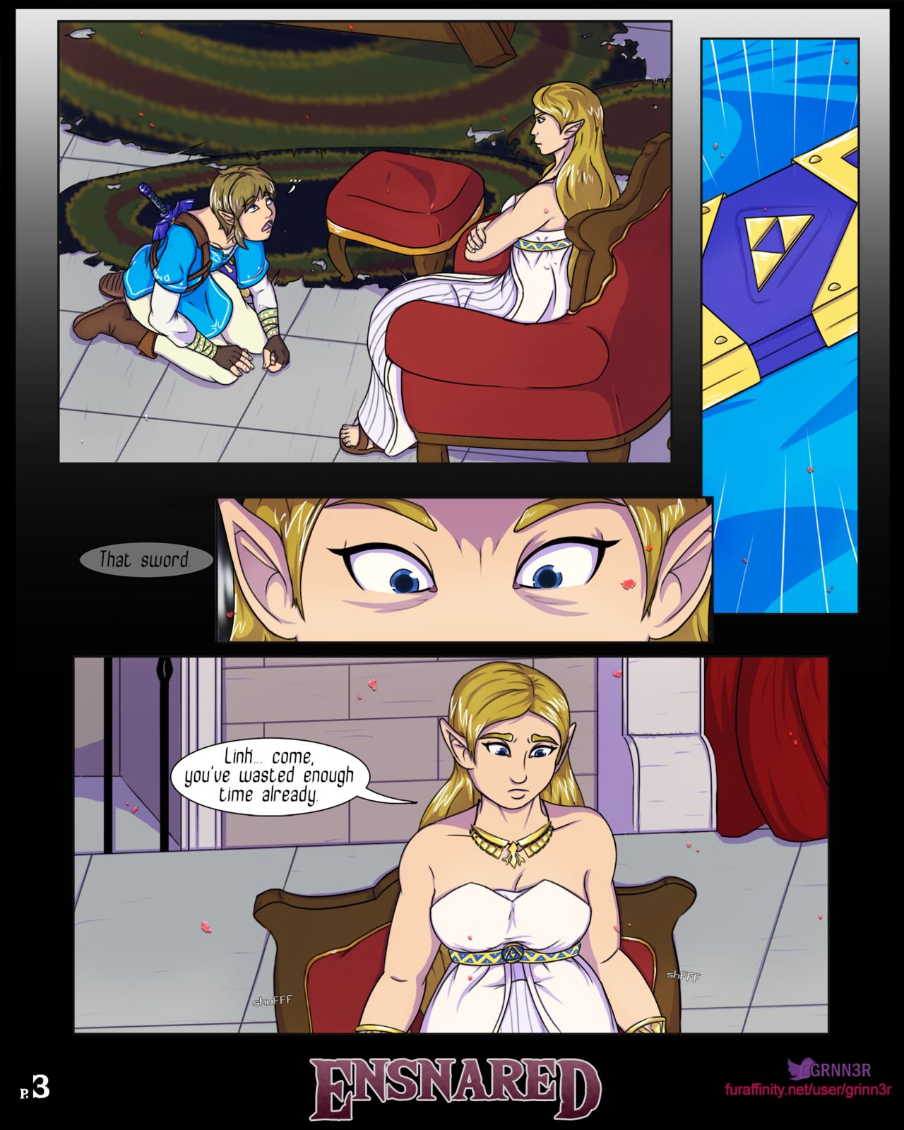Ensnared page 4 full
