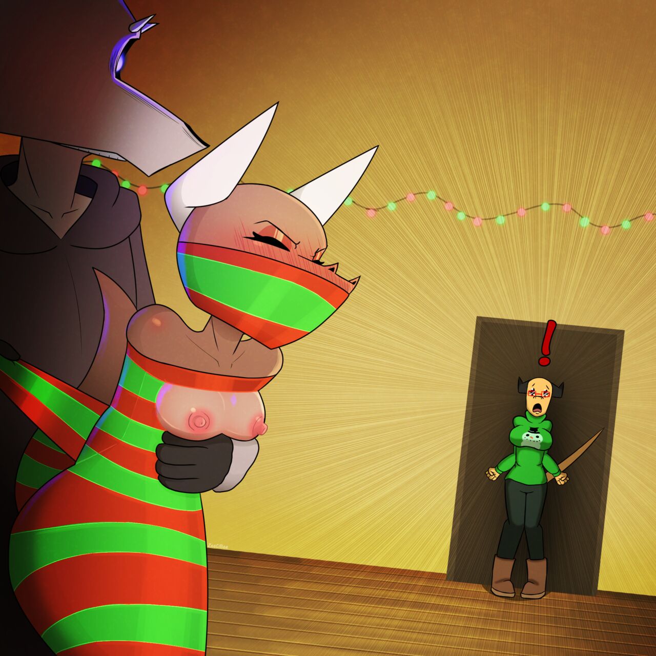 ZeeCiBee Gumroad - A Kobold Christmas Invasion! page 2 full