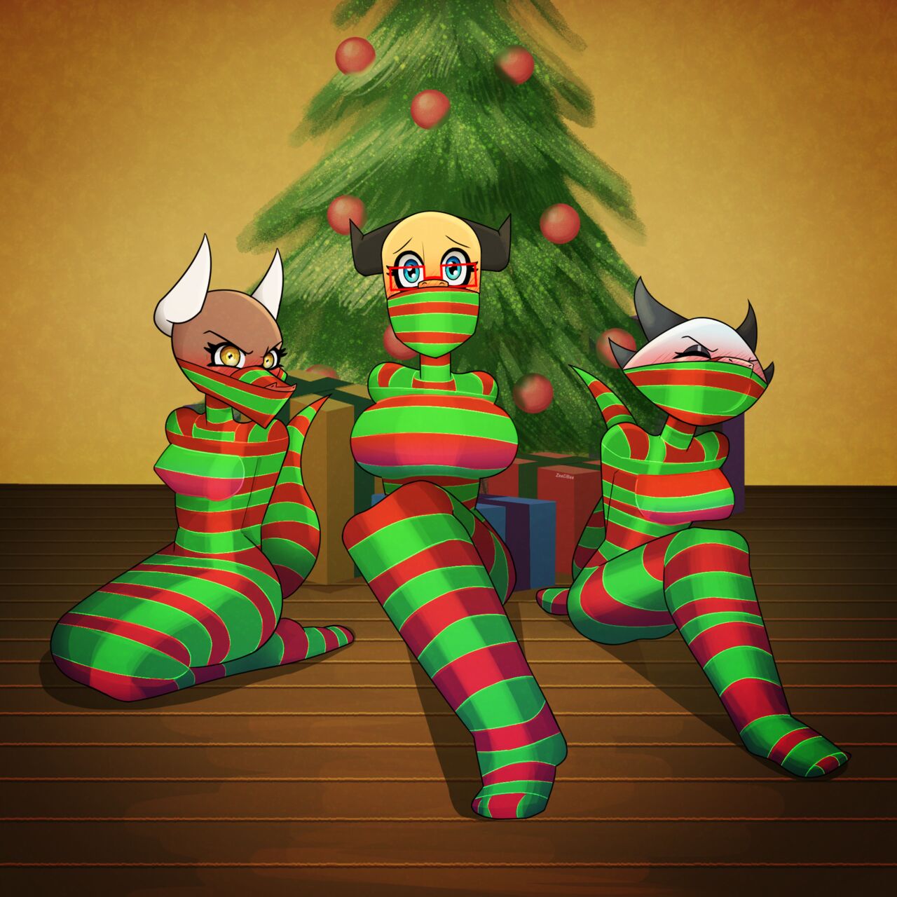 ZeeCiBee Gumroad - A Kobold Christmas Invasion! page 5 full