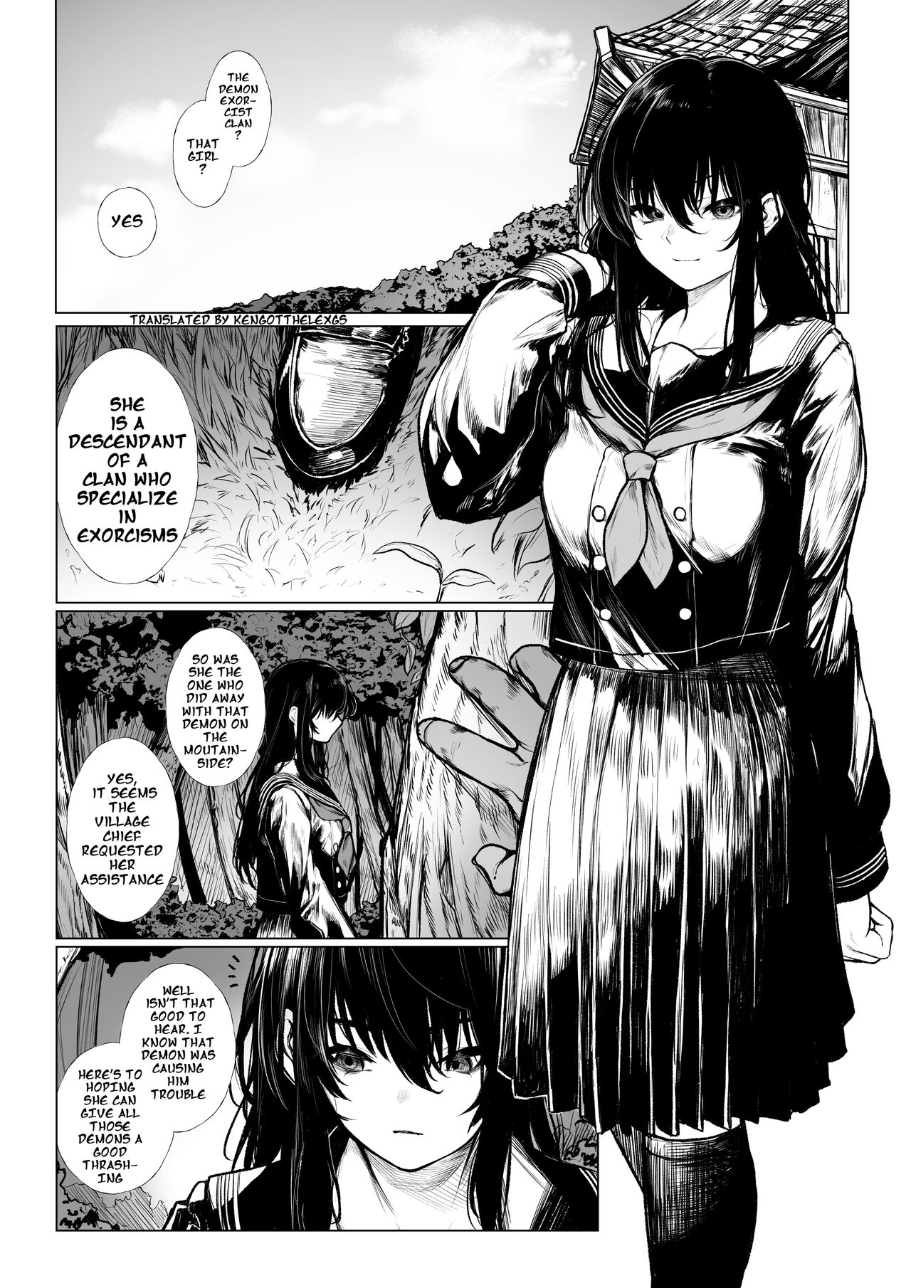 No Way An Exorcist Could Lose To A Little Oni  English page 1 full