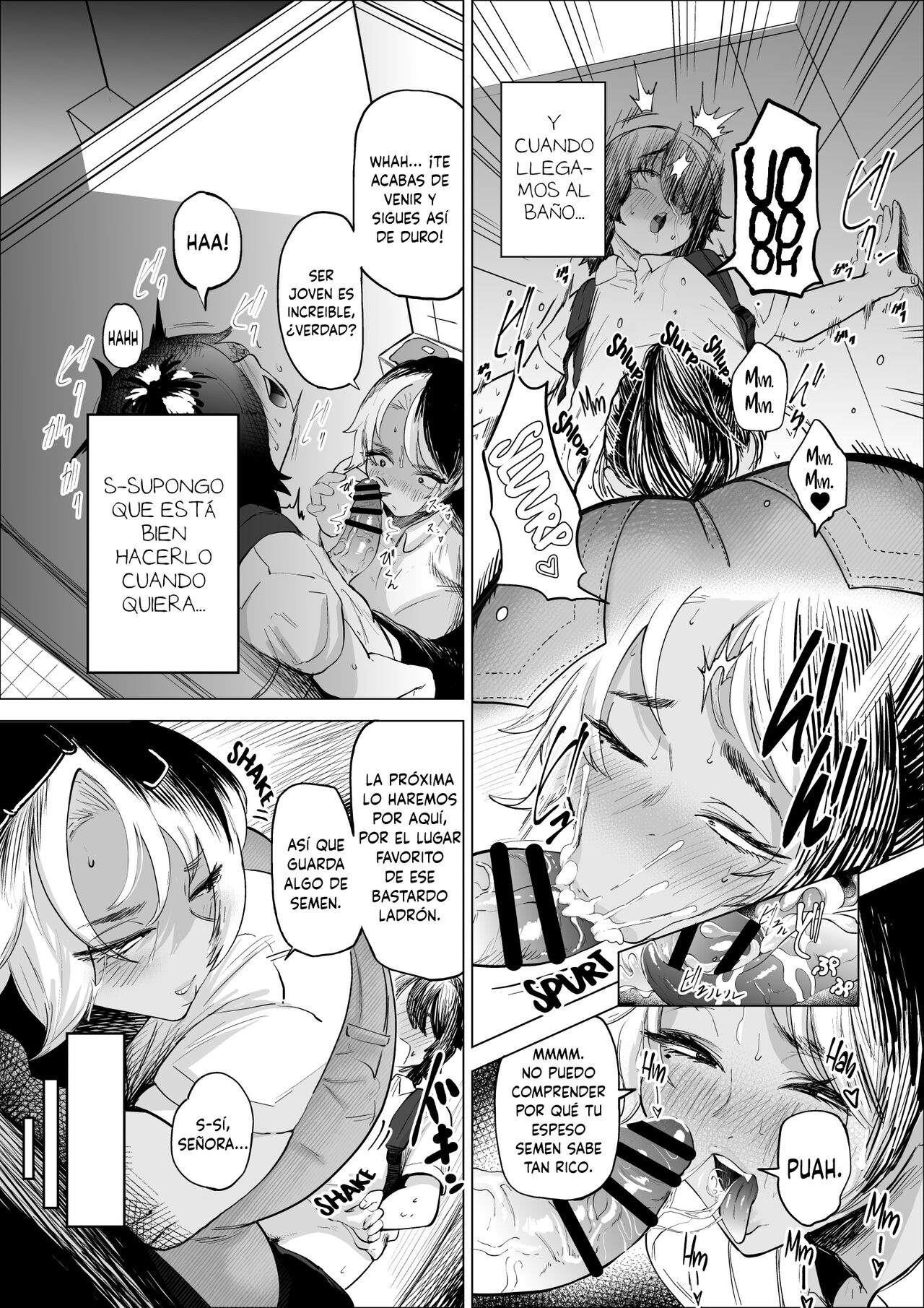 Manbiki Shounen to Part no Hitozuma | El Niño Ladrón Y La Empleada Casada page 7 full