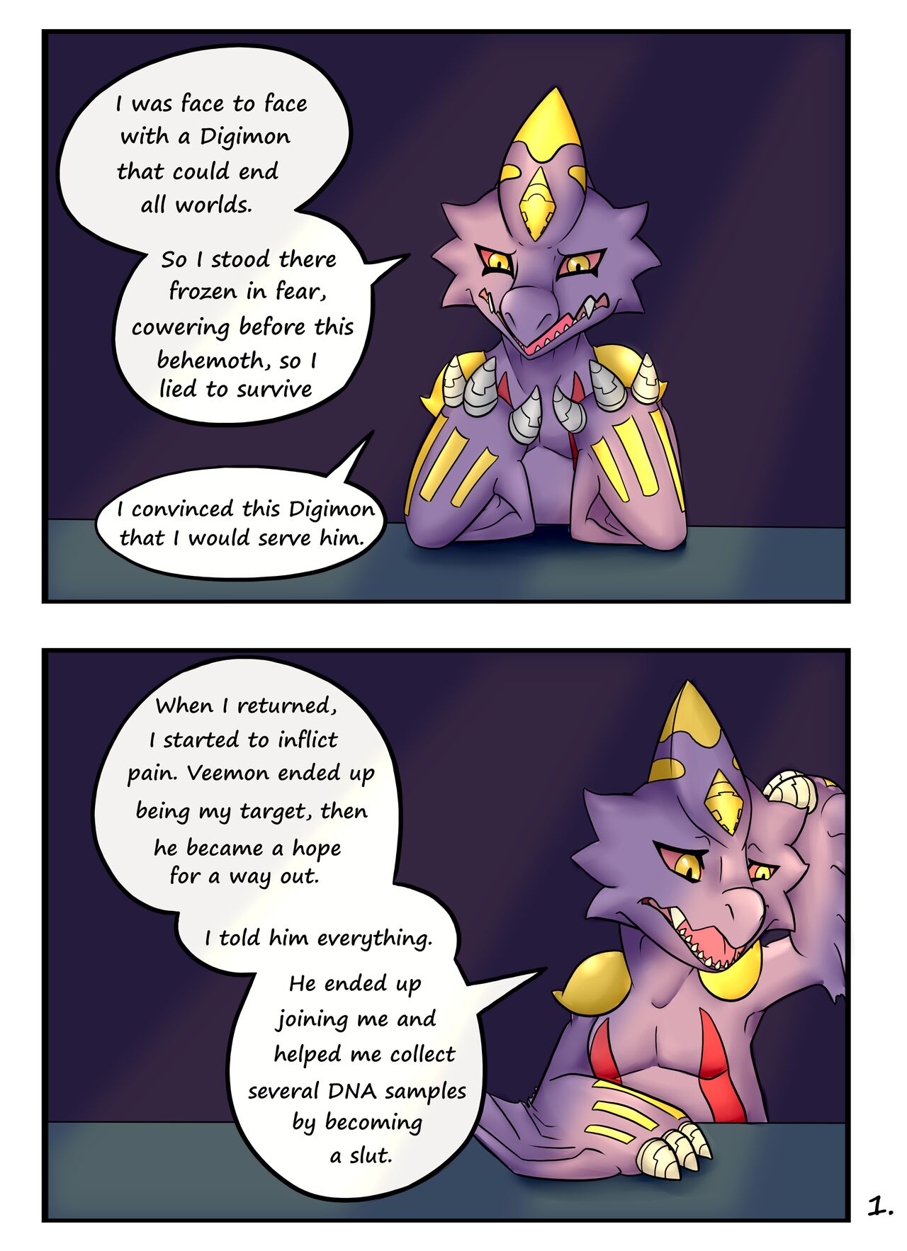 Chapter Zero: Monodramon's Chaos page 2 full