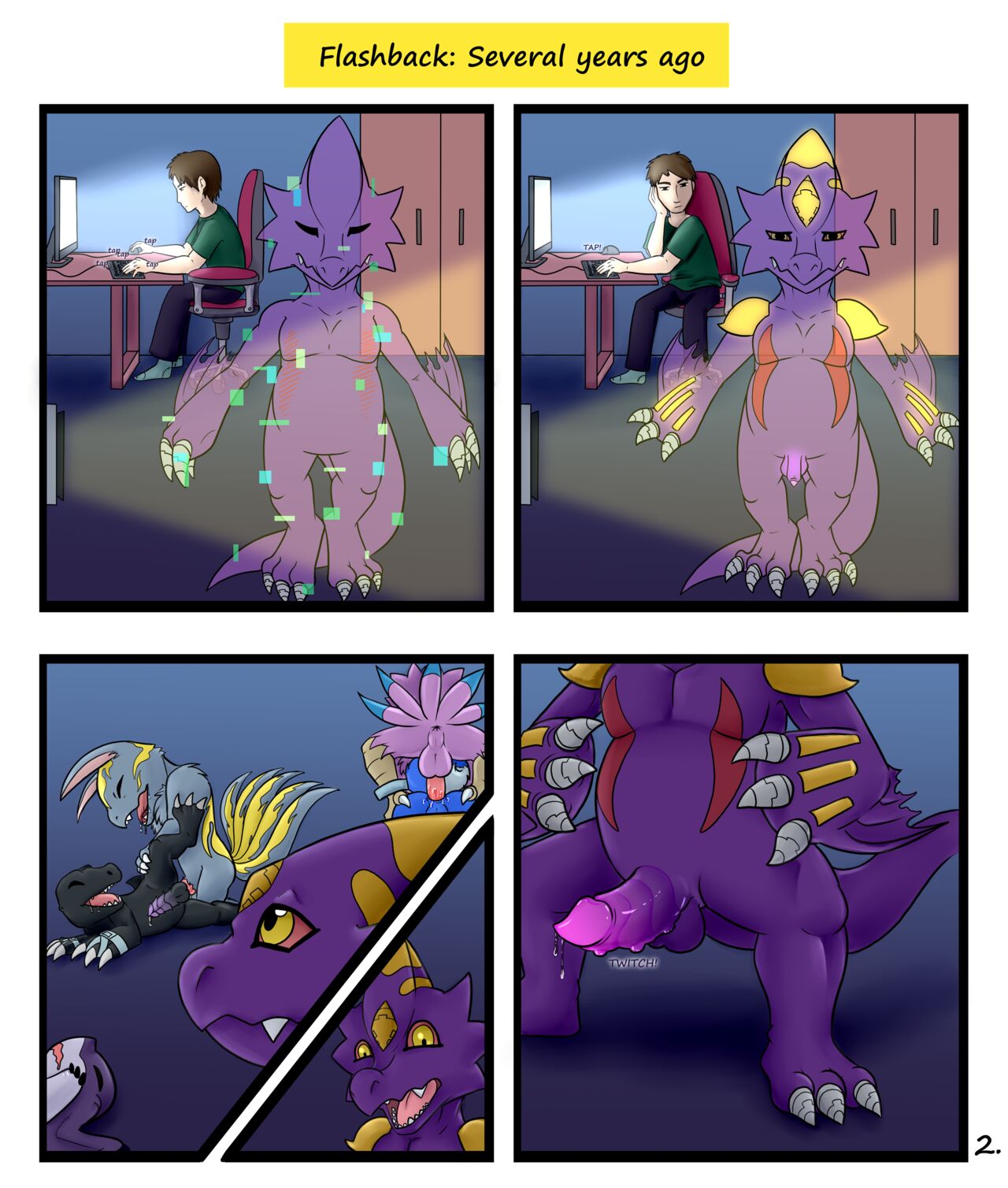 Chapter Zero: Monodramon's Chaos page 3 full