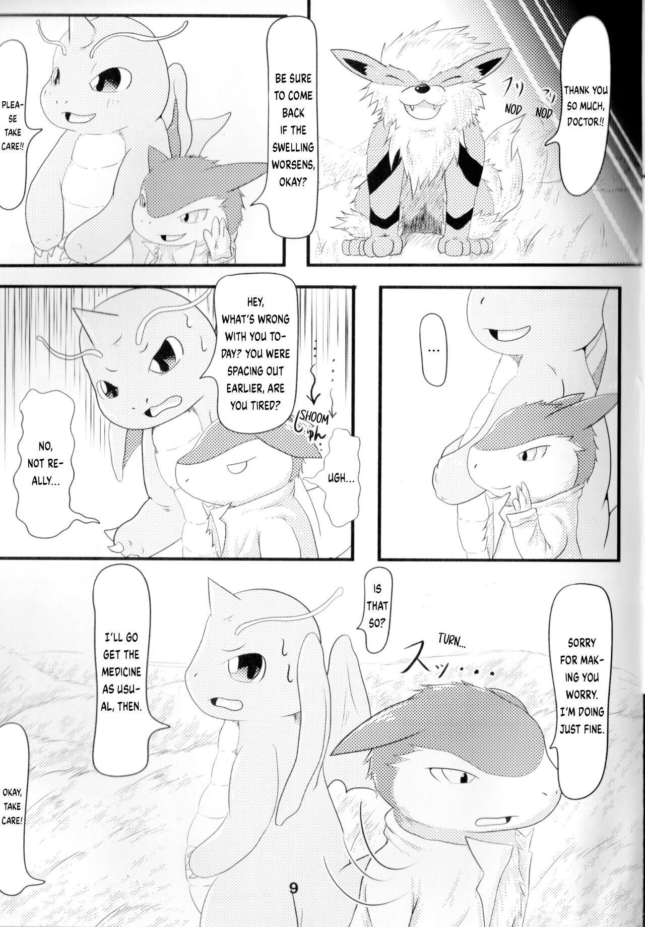 Pokémon Dragonite × Quilava Vore page 2 full
