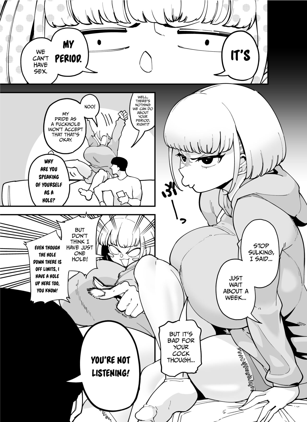 Kuchi mo Rippana Manko da yo | My Mouth Makes for a Fine Pussy Too! page 1 full