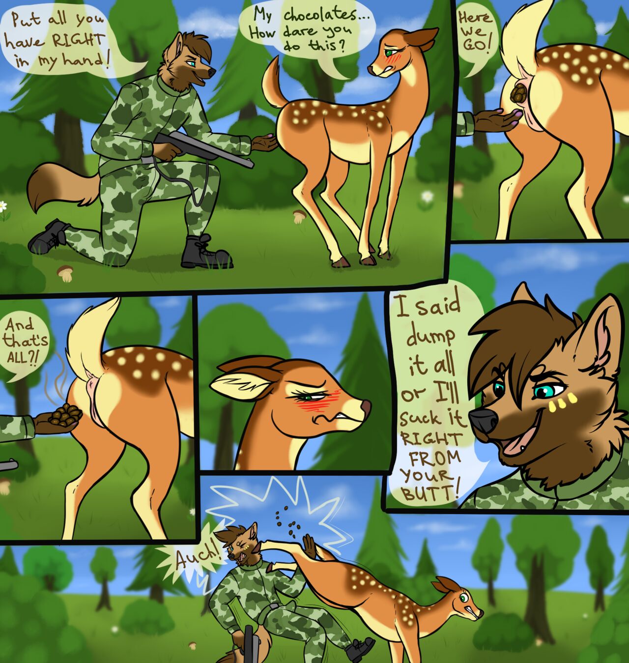Hunter and Deers + Extras page 2 full