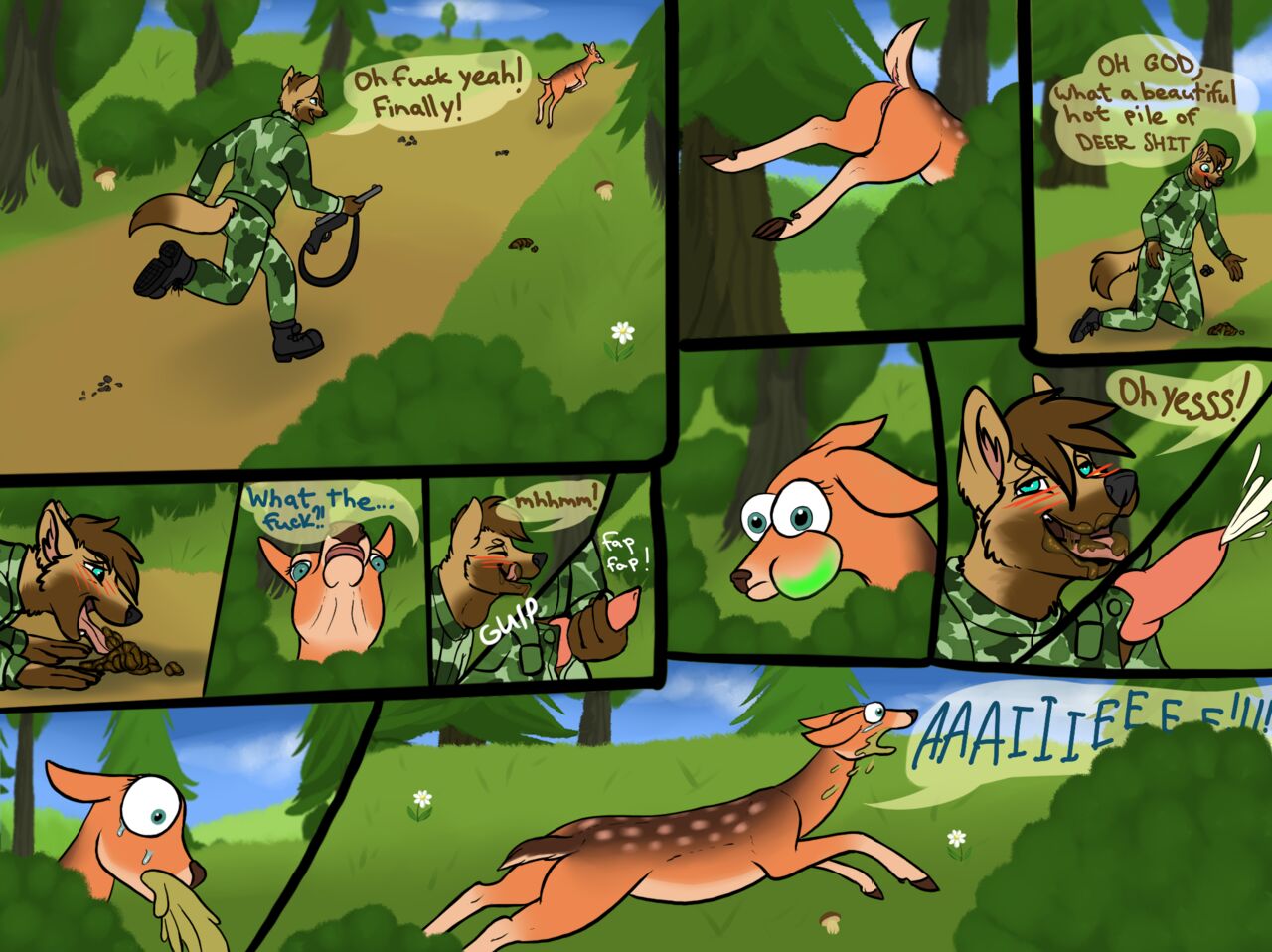 Hunter and Deers + Extras page 5 full