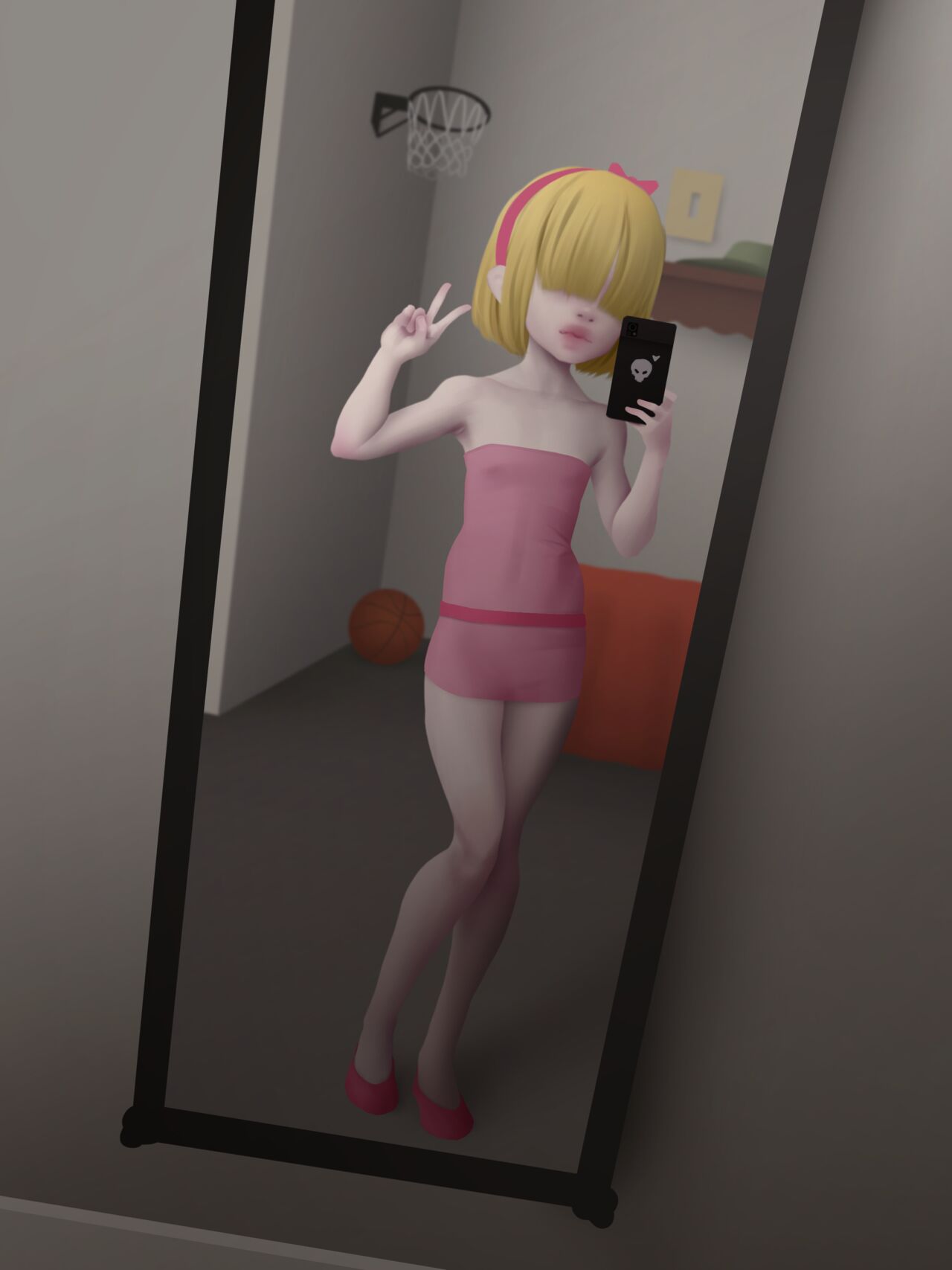 Pink Lucy's Little Pink Selfies page 3 full