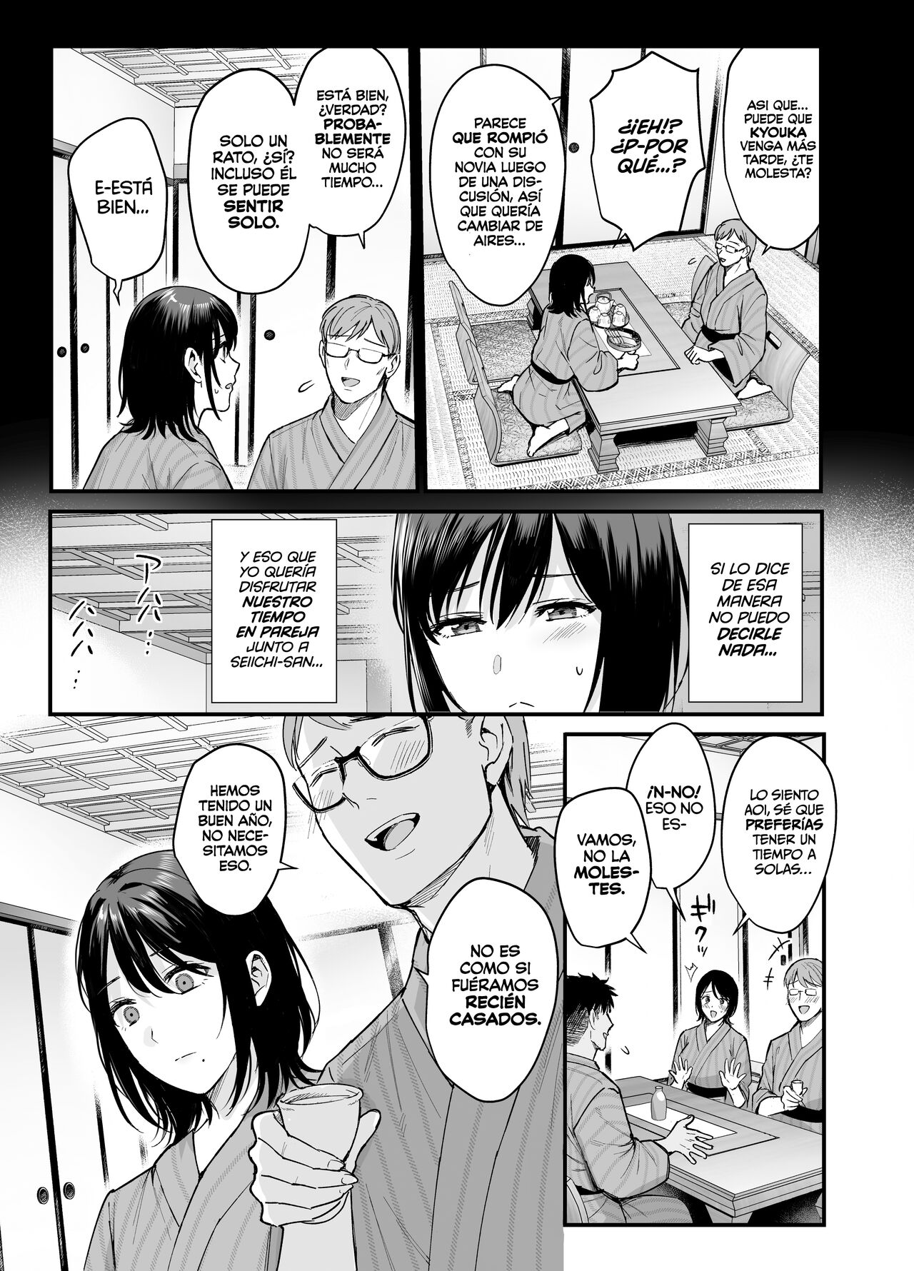 Mesunoyado ~Tsuma wa Midare Kegasareru~ | Posada para Putas ~Esposa Siendo  Profanada y Quebrantada~ - Page 9 - IMHentai