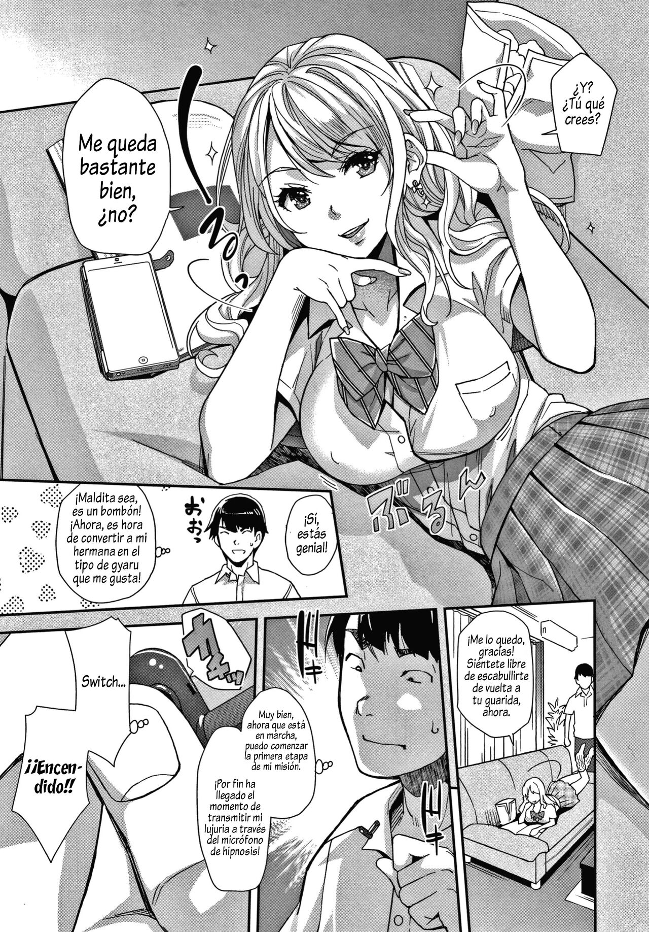 Gal na Imouto wa Saimin Play de Ikimakuru! - Gal sister cums in hypnotic play page 9 full