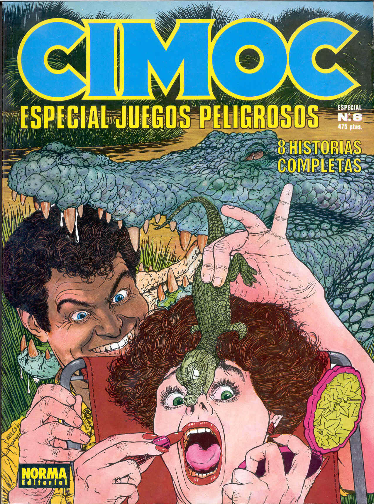 Cimoc Especial Juegos Peligrosos Nº8 page 1 full