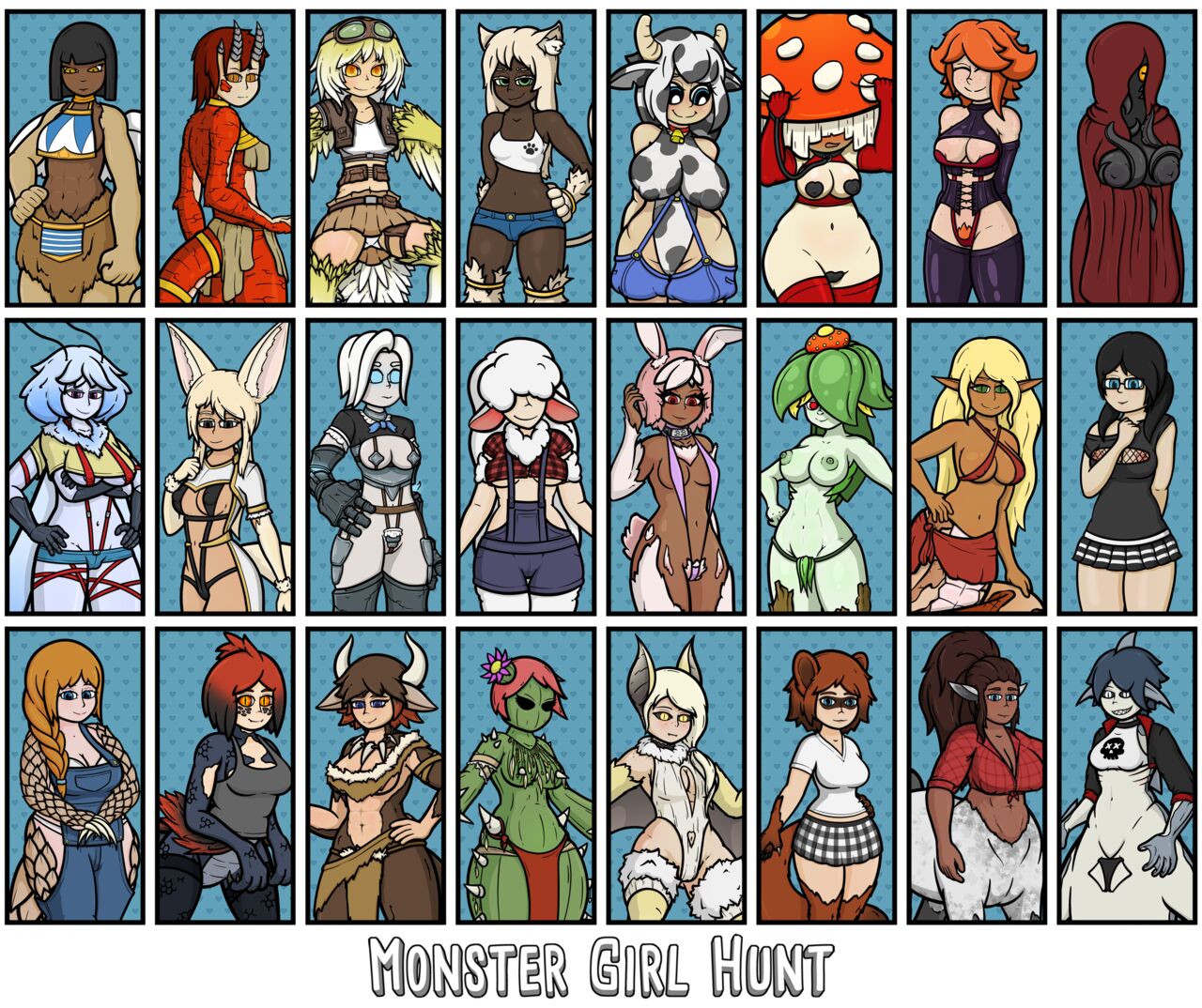 Monster Girl Hunt page 1 full